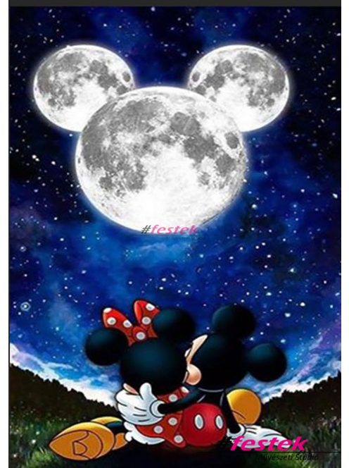 Mickey és Minne - Otthoni élményfestő készlet