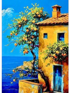 Mediterrán nyár - Otthoni élményfestő készlet