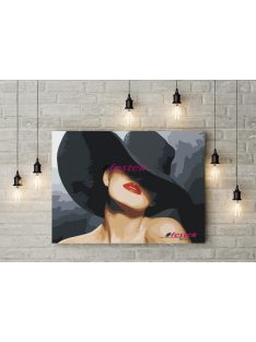 Rúzs és kalap - Online festés videó