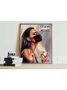 Stay home - Online festés videó