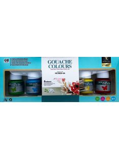 Gouache festék - 6 db-os