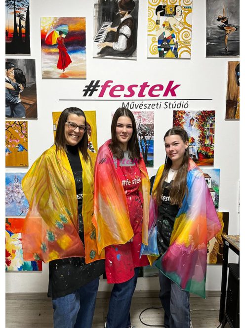 Selyemfestés - Július 24. - Csütörtök:17:30-20:30-ig (Sopron)