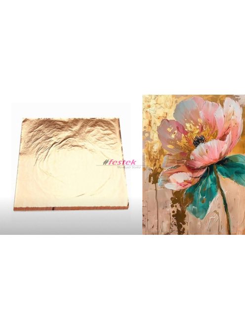 Aranyfüst fólia díszítés és videós segítség a használatához