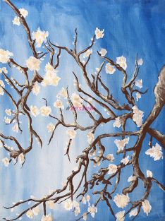 Vincent Van Gogh - Virágzó mandulafa 2. reprodukció