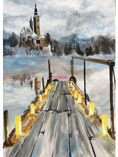 Lámpások a stégen