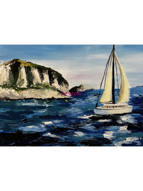 Vitorlás az öbölben