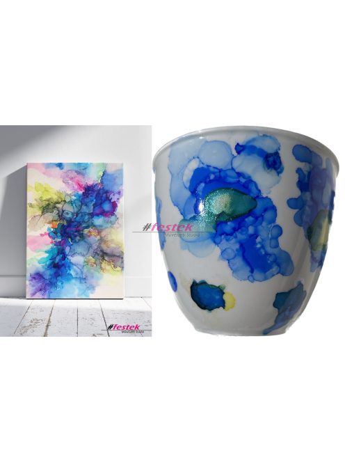 Alcohol ink bögre vagy kép festés - Január 28. - Szerda:17:30-19:30-ig (Győr)