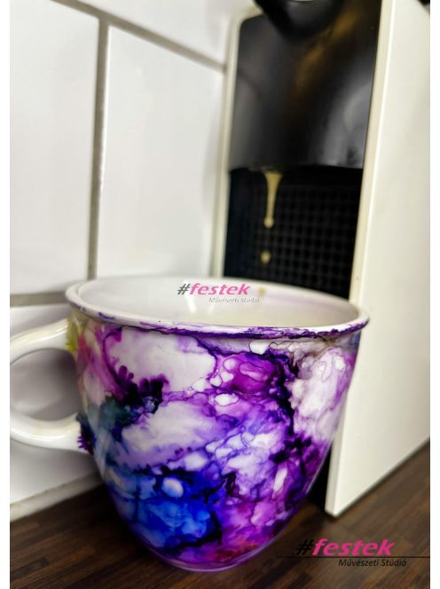 Alcohol ink bögre vagy kép festés - Január 28. - Szerda:17:30-19:30-ig (Győr)