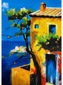 40x50 cm-es akril festmények